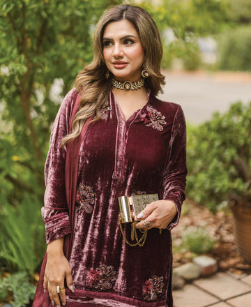 Mink Feather Co-ord Set (2-peice)